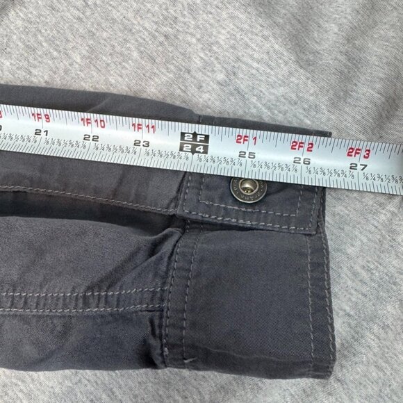 Prana Gray Ryzer Outdoor Cotton Lined Jacket Men's Size Medium - Picture 8 of 13